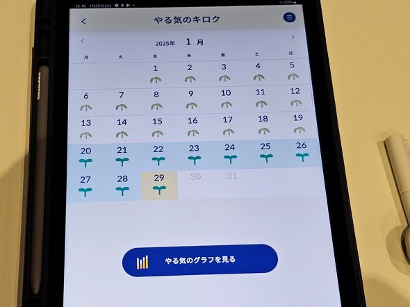 カレンダー機能