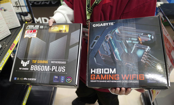 p\RSHOPA[NɓׂuTUF GAMING B860M-PLUSvƁuH810M GAMING WIFI6v