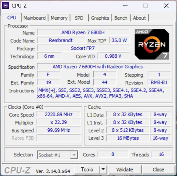 GEEKOM NUC ~jfXNgbvPC A6 Ў Ryzen 7 6800H Radeon 680M Graphics