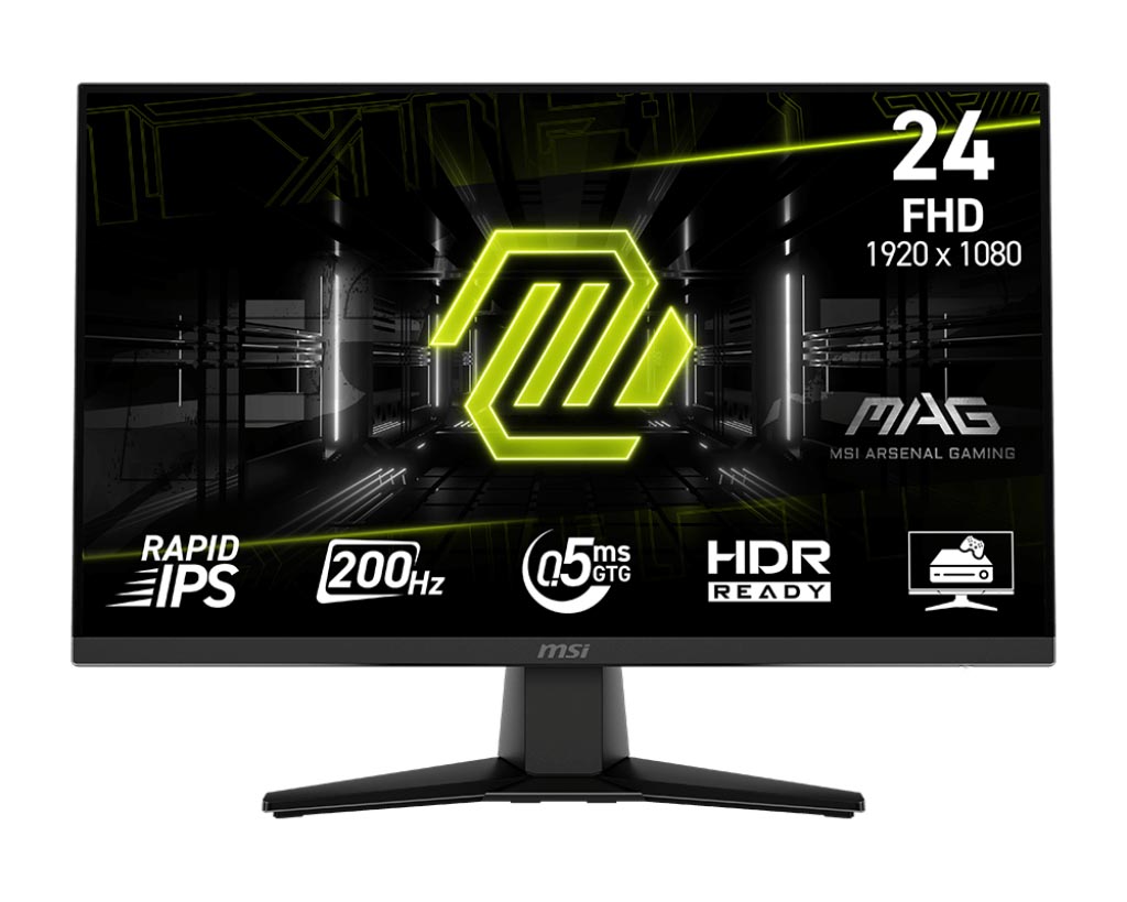 処分セール 新品 MSI 24.5インチ モニター フルHD 200Hz MSI、200Hz駆動をサポートした23.8型フルHDゲーミング液晶ディスプレイ