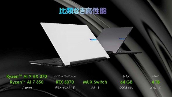 GIGABYTE AERO X16̊Tv