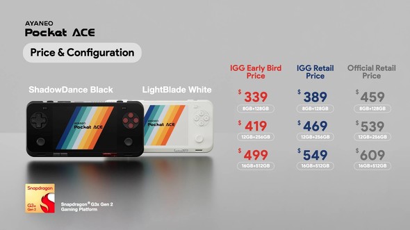 uAYANEO Pocket ACEv̉i