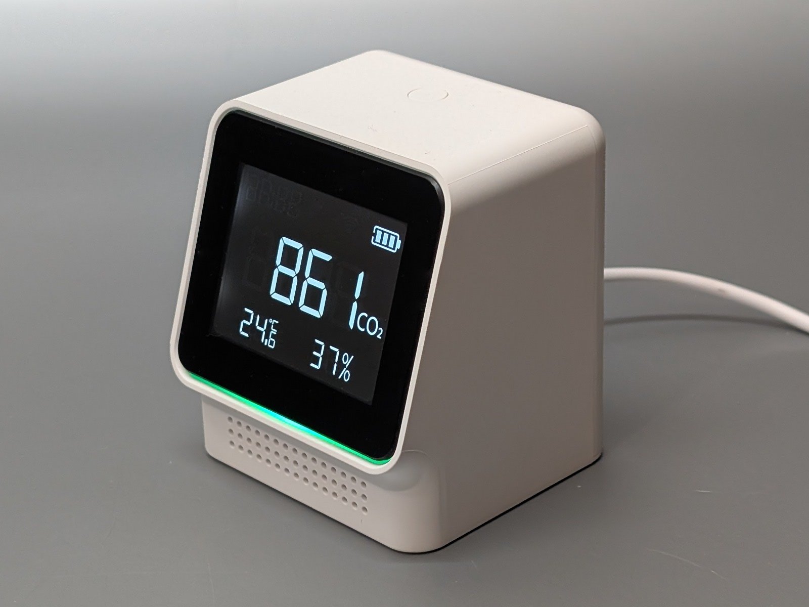 スマートホームデバイスと連携可能なCO2チェッカー リンクジャパン