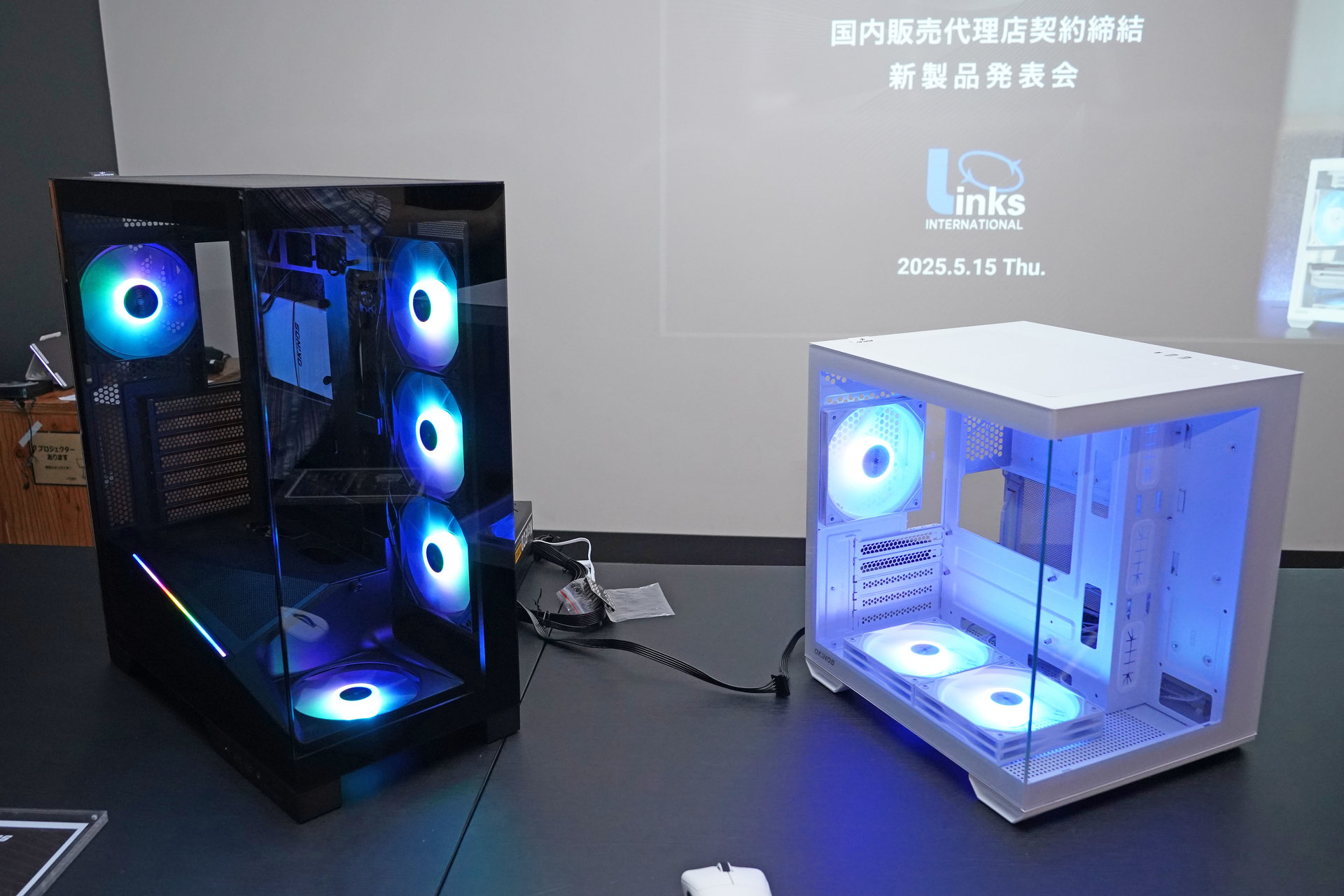 米国発のPCケースブランド「Okinos」が日本上陸 3面ピラーレスや