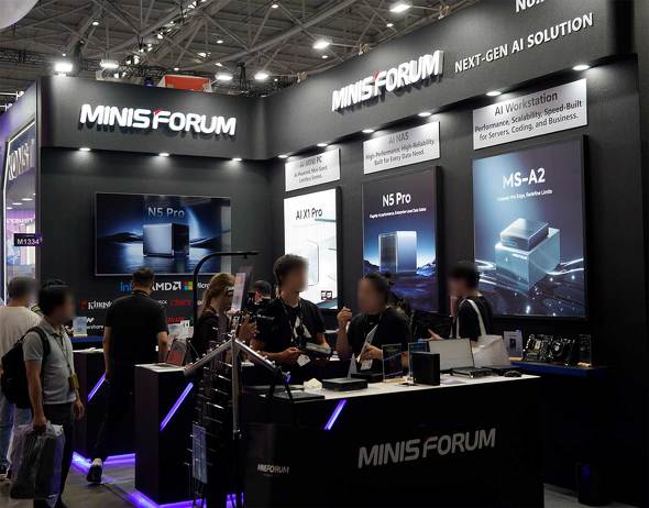 Minisforum NAS AI ~jPC }U[{[h AI X1 Pro [NXe[V Q[~OPC
