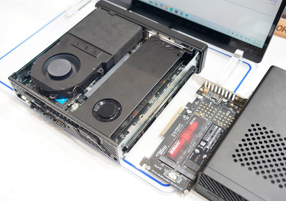 Minisforum NAS AI ~jPC }U[{[h AI X1 Pro [NXe[V Q[~OPC