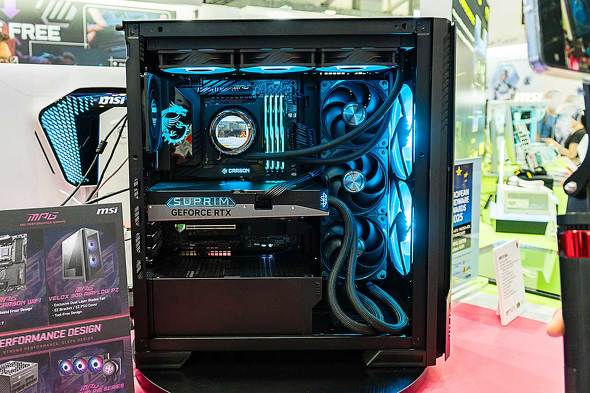�G���G�X�A�C�R���s���[�^�[�W���p�� MSI COMPUTEX TAIPEI 2025 PC�p�[�c PROJECT ZERO ���z��