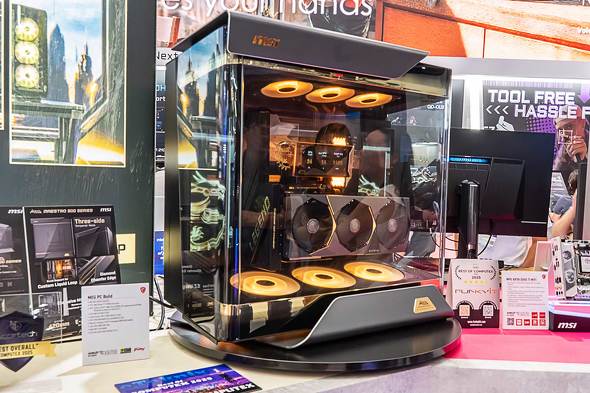 �G���G�X�A�C�R���s���[�^�[�W���p�� MSI COMPUTEX TAIPEI 2025 PC�p�[�c PROJECT ZERO ���z��