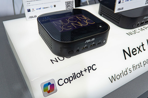 ASUS JAPAN COMPUTEX TAIPEI 2025 u[X ProArt NUC Copilot+ PC E Ink