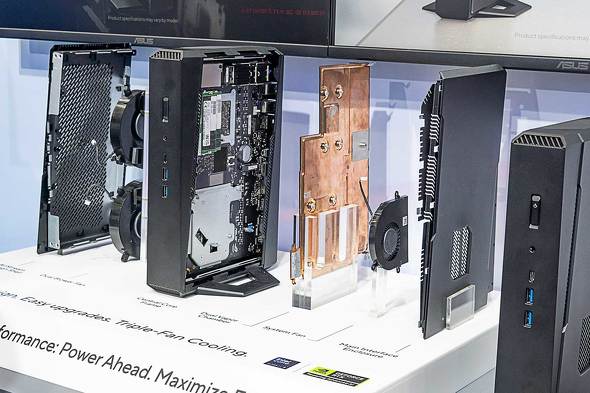 ASUS JAPAN COMPUTEX TAIPEI 2025 u[X ProArt NUC Copilot+ PC E Ink