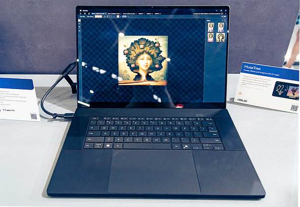 ASUS JAPAN COMPUTEX TAIPEI 2025 u[X ProArt NUC Copilot+ PC E Ink