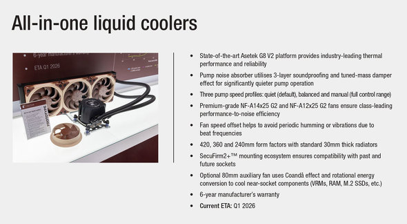 Noctua I[C ȈՐ N[[ |v É COMPUTEX TAIPEI 2025