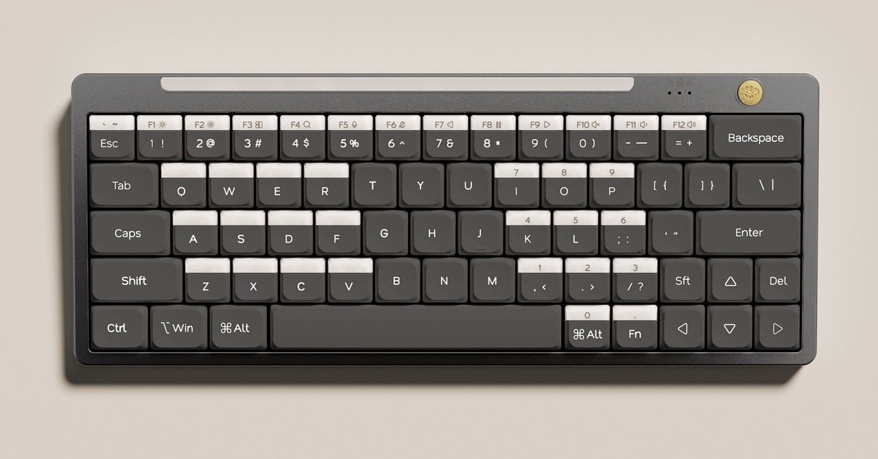 7月発売の“1キー2アクション”のロープロファイルキーボード「Hesper64