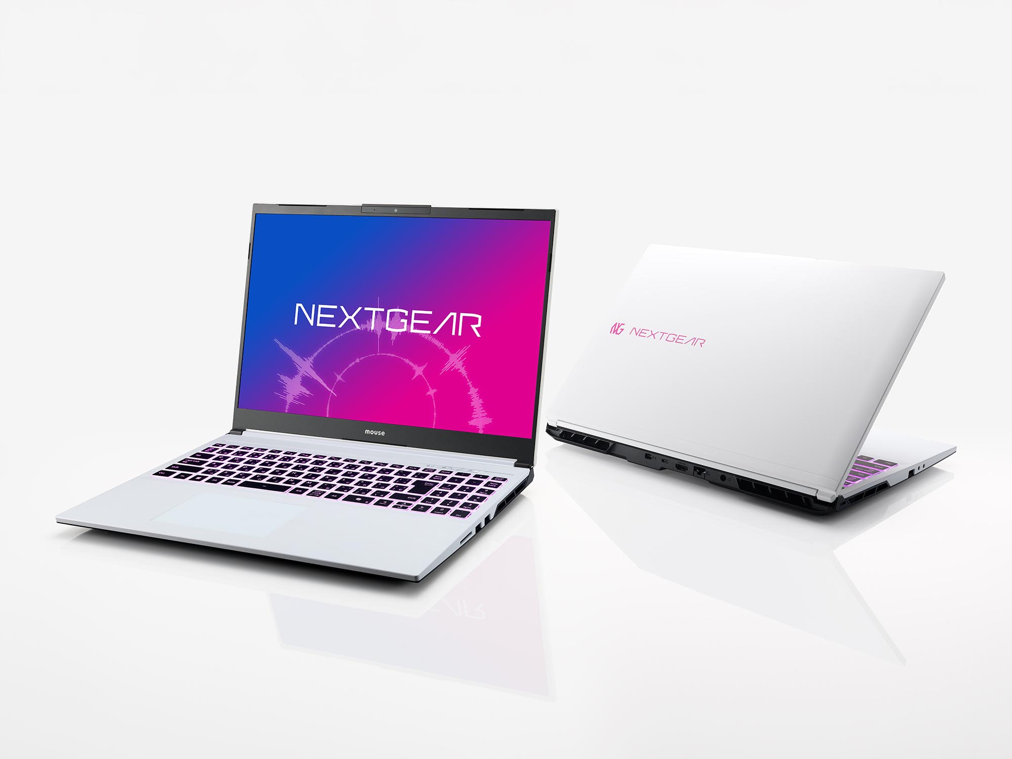 マウス、白色デザイン筐体を採用したRyzen搭載エントリーゲーミング