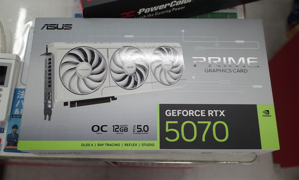 p\RH[ Htp[cقɓׂuPRIME GeForce RTX 5070 White OC Edition 12GB GDDR7v