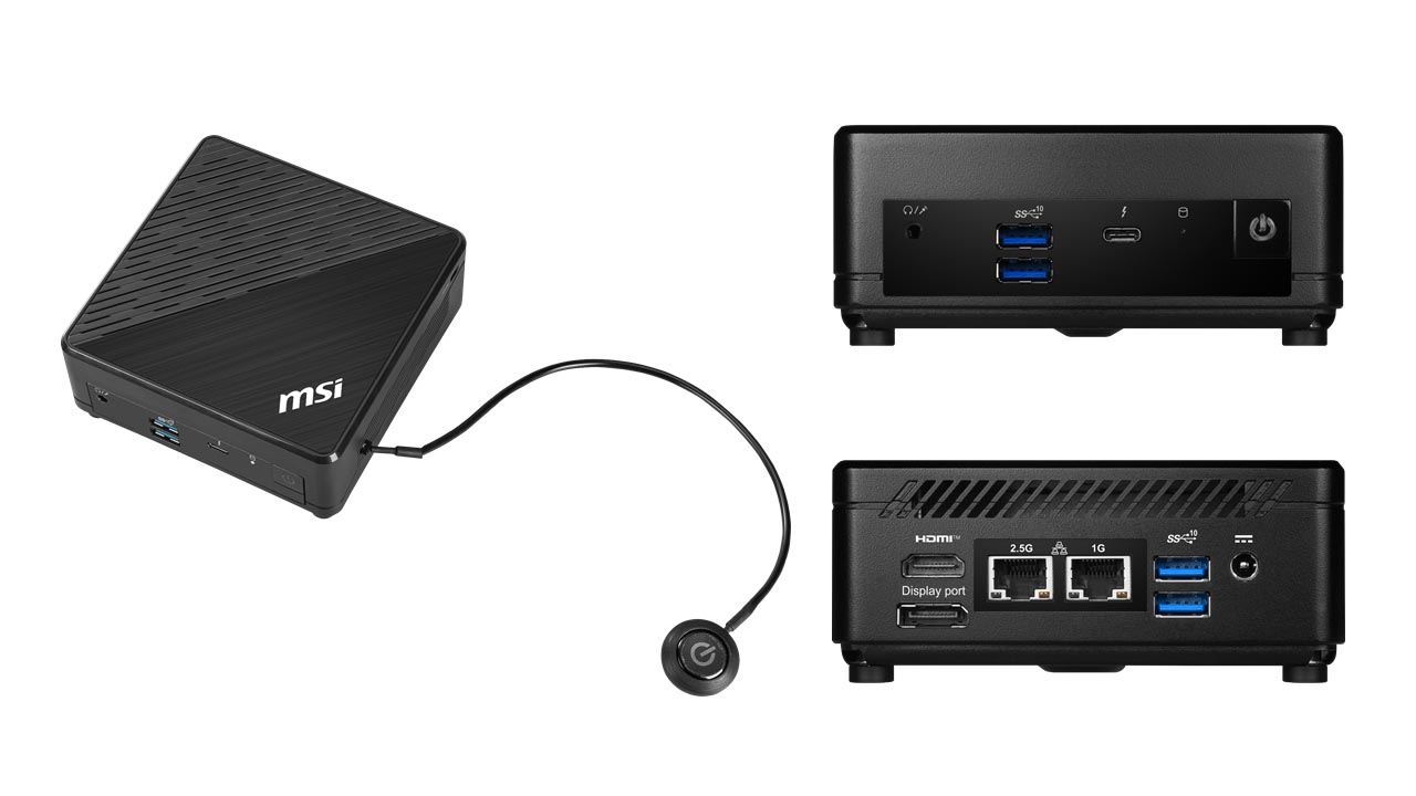 MSI、ミニPC「Cubi 5」に12世代Core i3／i5を搭載したバリエーション