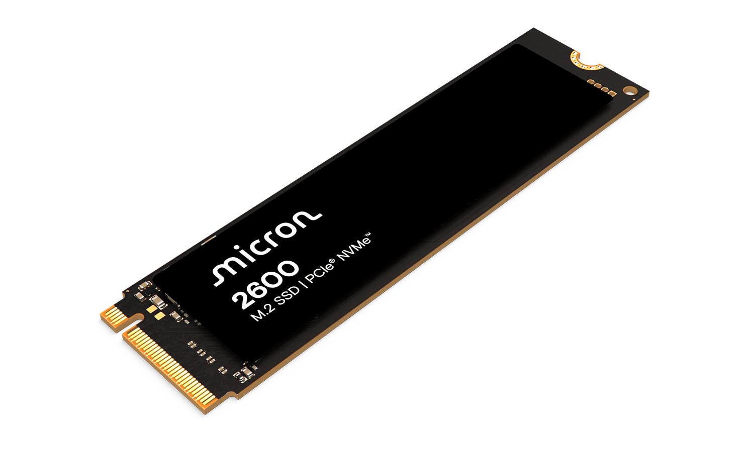 Micron、第9世代QLC NANDを採用したGen4対応SSD「Micron 2600 NVMe SSD