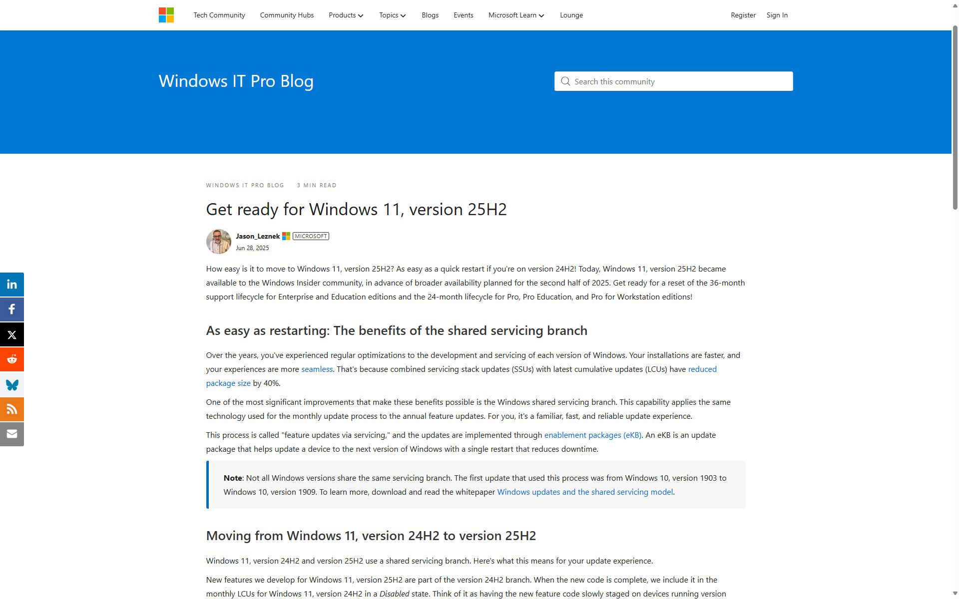 Windows 11 バージョン25H2」の開発者向けテストが本格スタート 2025年 