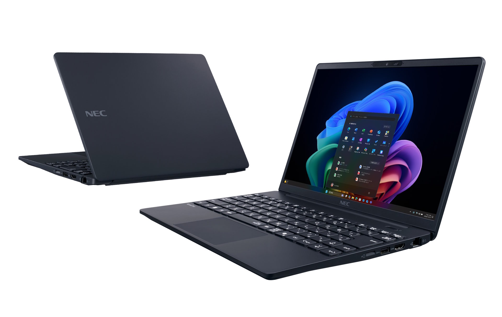 NEC 1kg 軽量薄型 Corei5 8GB SSD 折りたたみ タッチパネル ◇新品未使用 NEC 日本電気 ウルトラモバイルPC Wi-Fi+SD搭載モデル