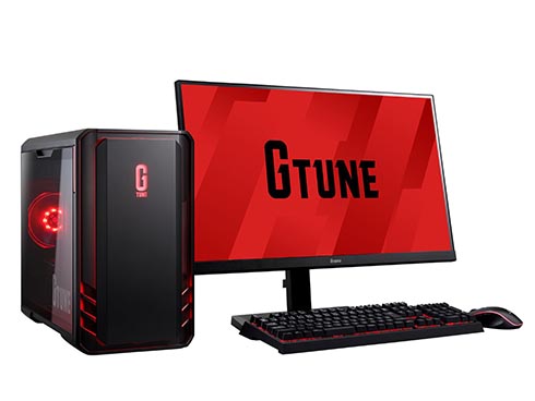 タワー型デスクトップPC G TUNE、新デザイン筐体を採用したミニタワー型デスクトップPCを