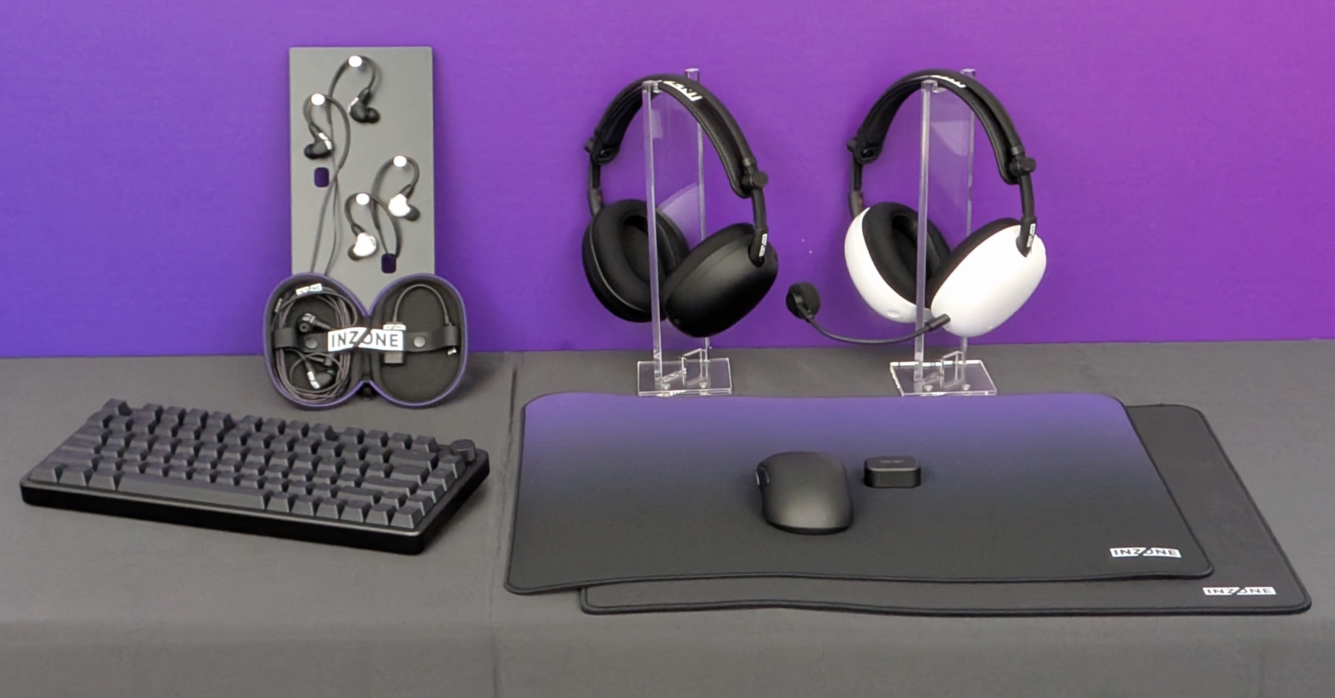 ソニーが「INZONE」ブランドのキーボード／マウス／マウスパッドを発売