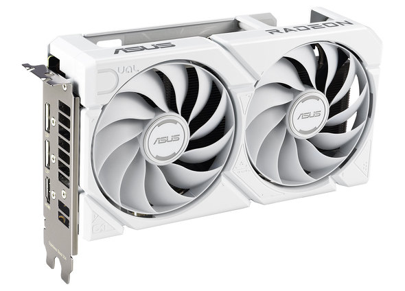 uASUS Dual Radeon RX 9060 XT 16GB GDDR6 White Editionv̐i摜