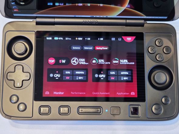 サブディスプレイ