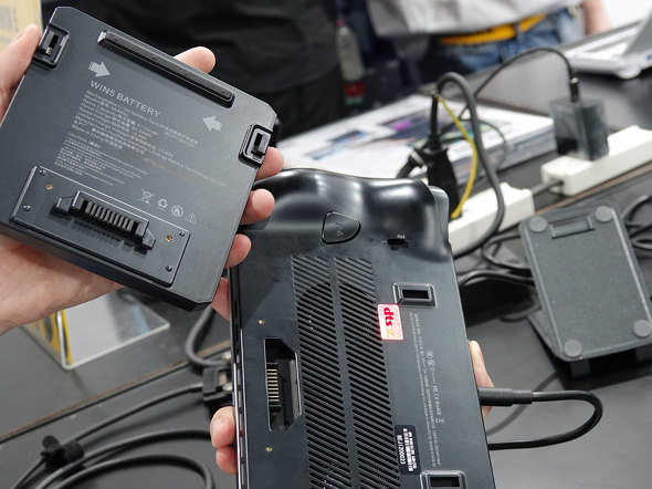 バッテリーのポゴピン