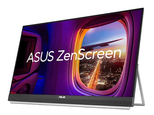 ディスプレイ・モニター本体 Asus screen ASUS、持ち運びにも向く軽量筐体を採用した27型WQHD液晶