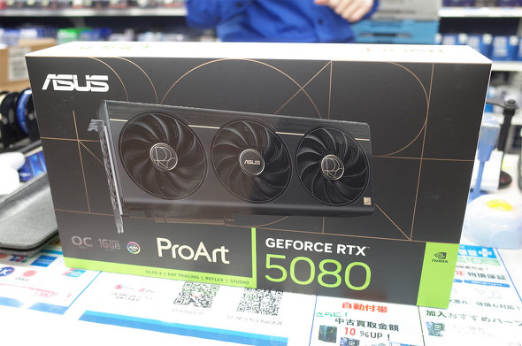 hXpHt{XɓׂuProArt GeForce RTX 5080 16GB GDDR7 OC Editionv