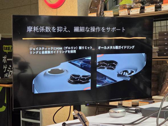 ジョイスティック周り