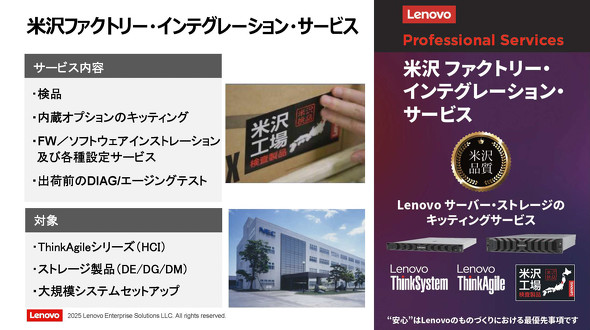 米沢 ファクトリー・インテグレーション・サービス