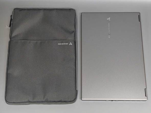 ASUS JAPAN 2画面ディスプレイ モバイルディスプレイ 14型 ZenScreen Duo OLED MQ149CD