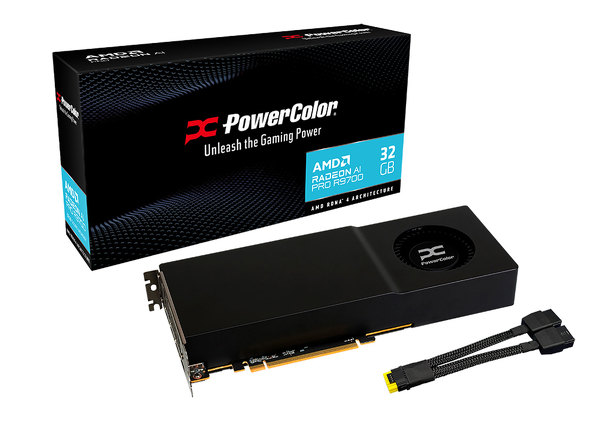 PowerColoruRadeon AI PRO R9700v̐i摜