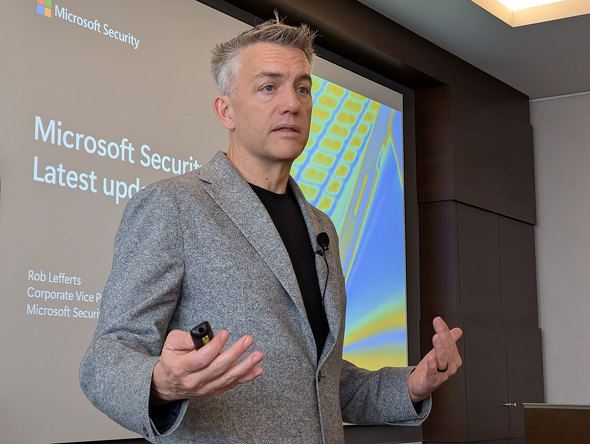 Microsoft Securityコーポレートバイスプレジデントのロブ・レファーツ氏