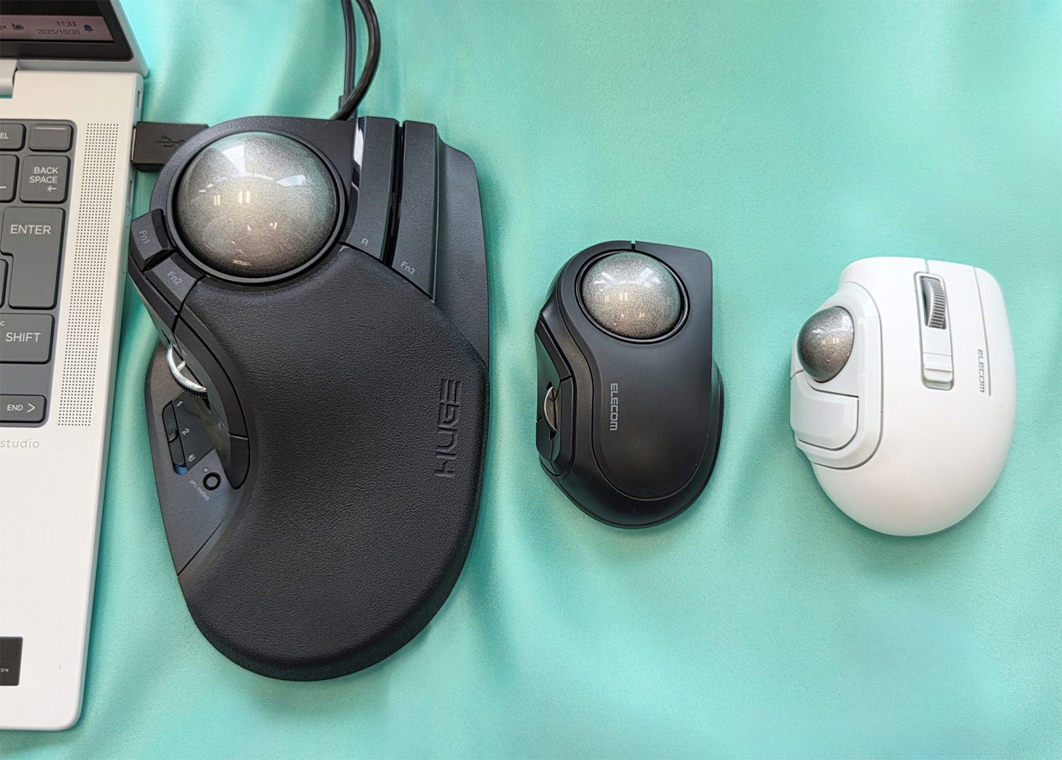 エレコムのトラックボール「HUGE」「bitra」シリーズに新モデル登場