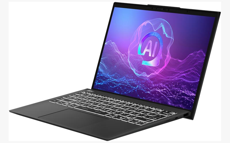 MSI、Core Ultra 7を搭載した軽量13.3型ノート「Prestige 13」に