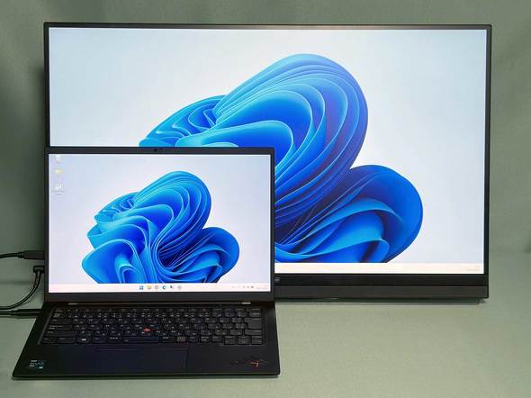 ASUS JAPAN ZenScreen MB27ACF ���o�C���f�B�X�v���C ���� 2560�~1440 WUXGA