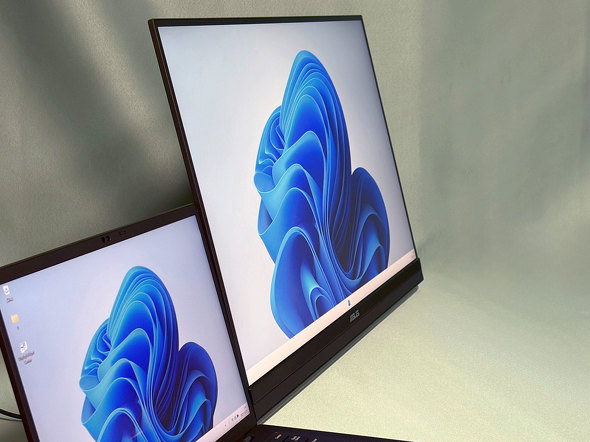 ASUS JAPAN ZenScreen MB27ACF ���o�C���f�B�X�v���C ���� 2560�~1440 WUXGA