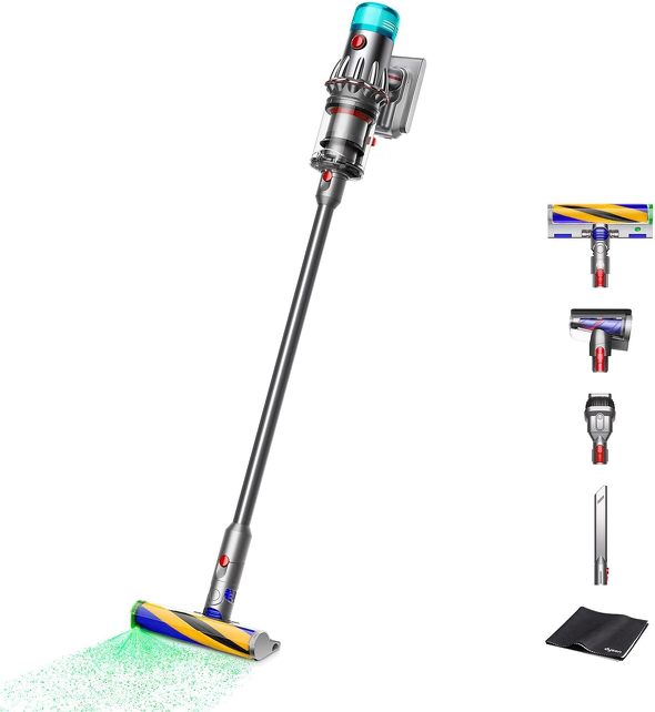 光でごみを可視化できるダイソンのコードレス掃除機「V12 Detect Slim