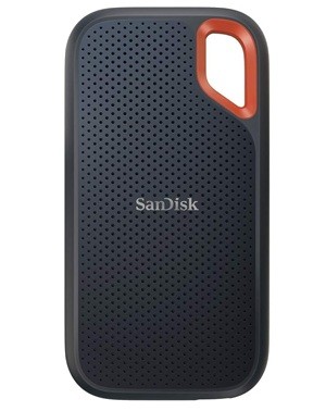 Sandiskの「エクストリーム ポータブルSSD V2 1TB」が15％オフの1万