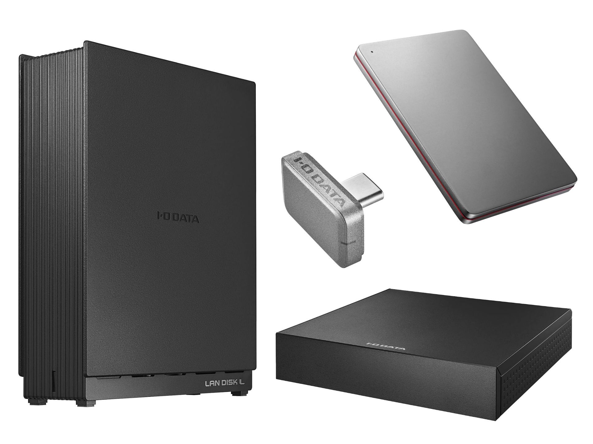 アイ・オー・データ機器のストレージが最大23%お得！：Amazonブラック 