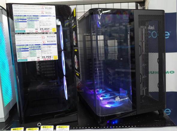 TSUKUMO eX.に並ぶ「AIR 5400」(ブラック)