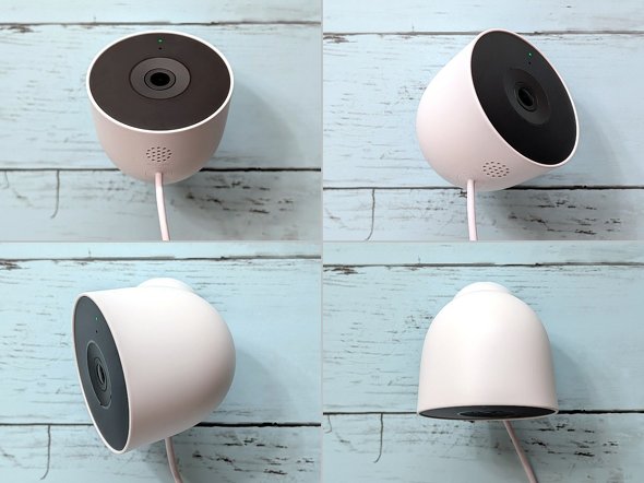 Google Nest Cam Outdoor 第2世代 屋外 ネットワークカメラ 電源 有線 壁面