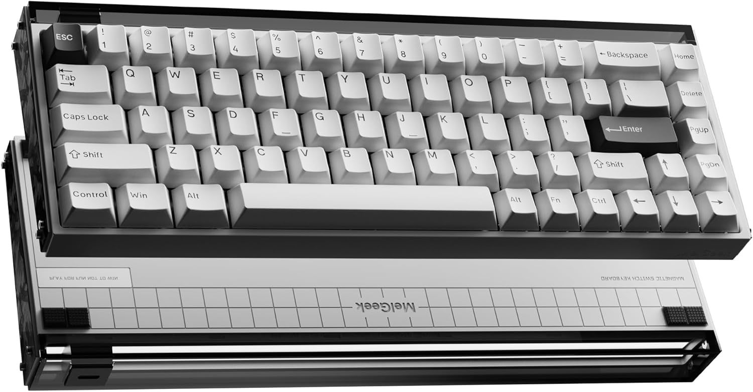 背面ライティング＆アルミの質感に痺れる……！ MelGeekのラピトリ対応
