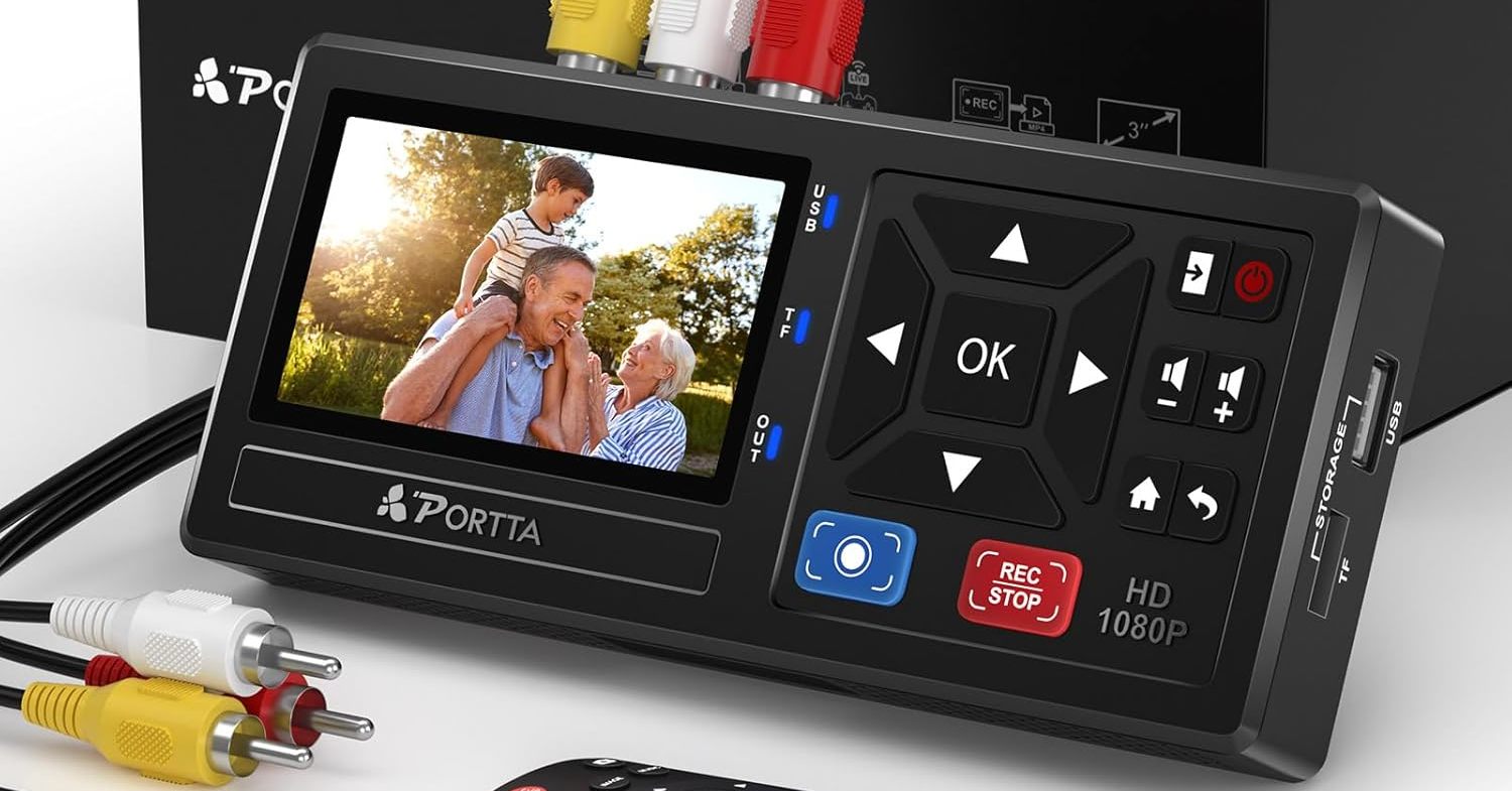 PC不要でVHSをデジタル化できる「Portta ビデオキャプチャー」がセール