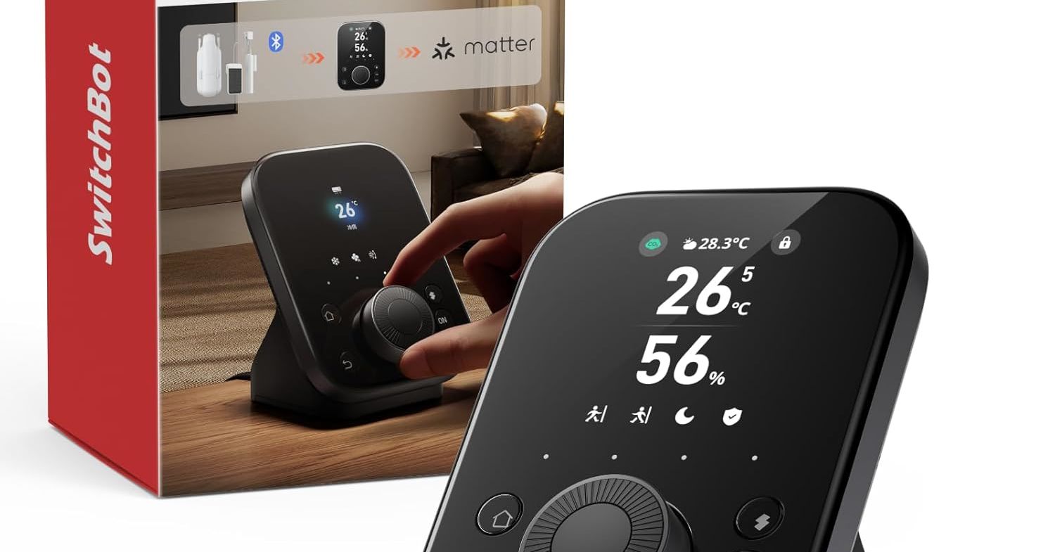 ダイヤル操作が特徴の「SwitchBot ハブ3」が31％オフの1万1776円で