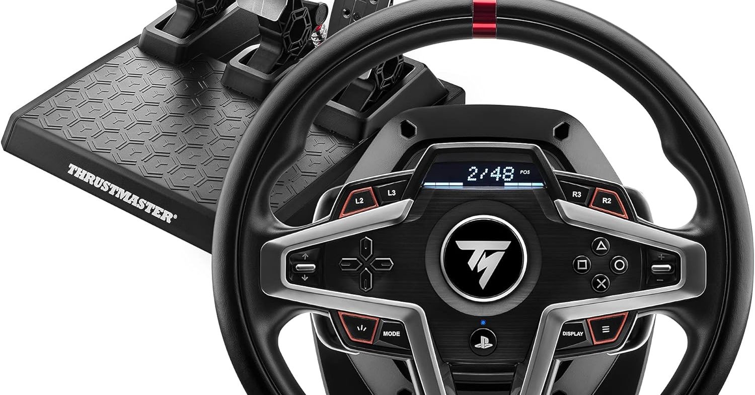 磁気ペダル付属の高機能ハンコン「Thrustmaster T248」がタイムセール