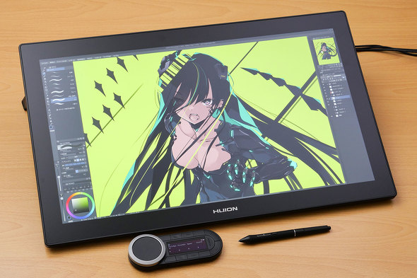 HUION 23.8�^ �ŐV �t�^�u Kamvas Pro 24 Gen 3 ��ʃ��f�� 4K �}���`�^�b�`