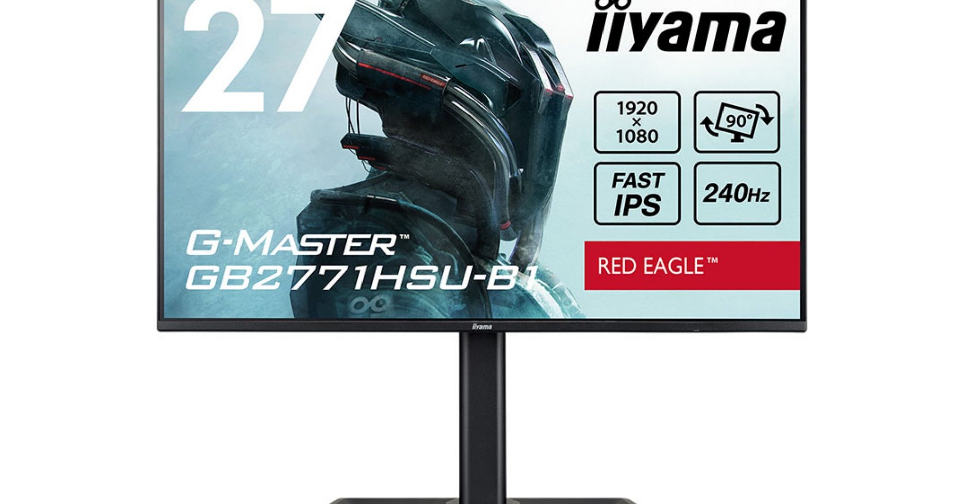マウスのiiyamaブランドからフルHD／240Hz対応の27型ゲーミング液晶